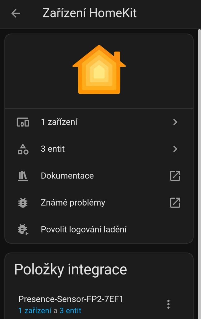 Integrace FP2 do Home Assistant