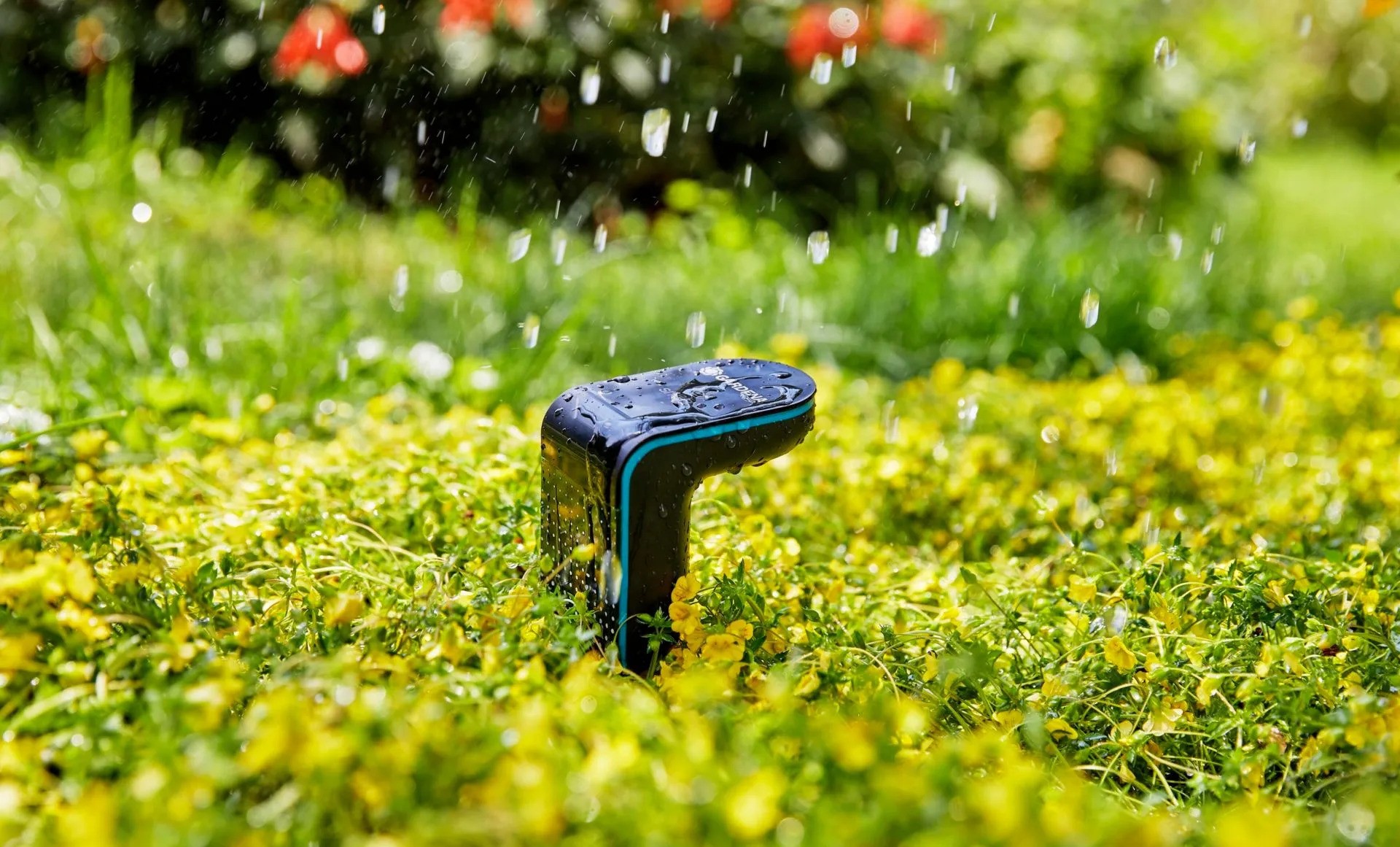 Senzor vlhkosti a teploty půdy Gardena verze 2 v nezasunutém stavu
